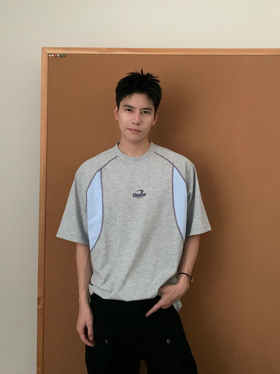 Loose Stitching Short-Sleeve T-Shirt