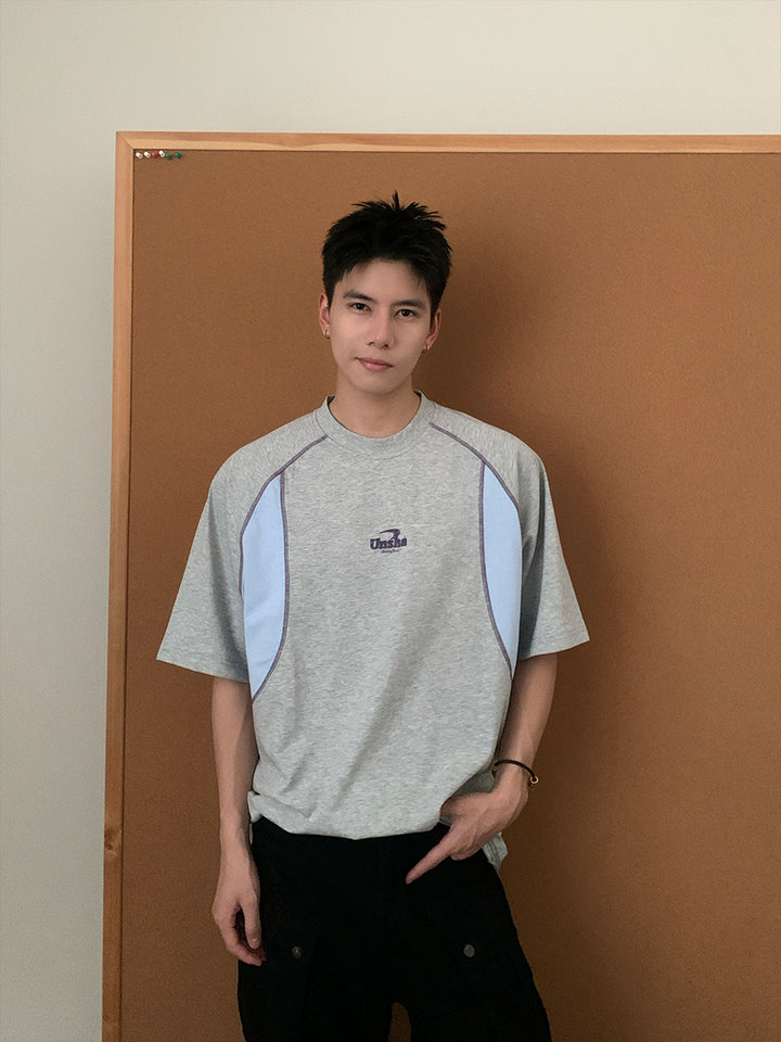 Loose Stitching Short-Sleeve T-Shirt
