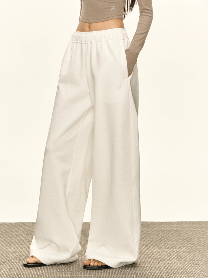 Pantalons longs de sport amples rétro 