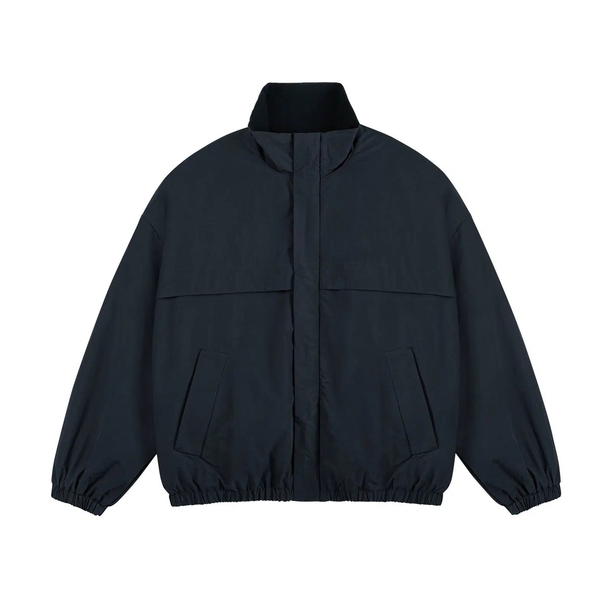 Stand-Up Collar Fleece Jacket