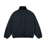 Stand-Up Collar Fleece Jacket