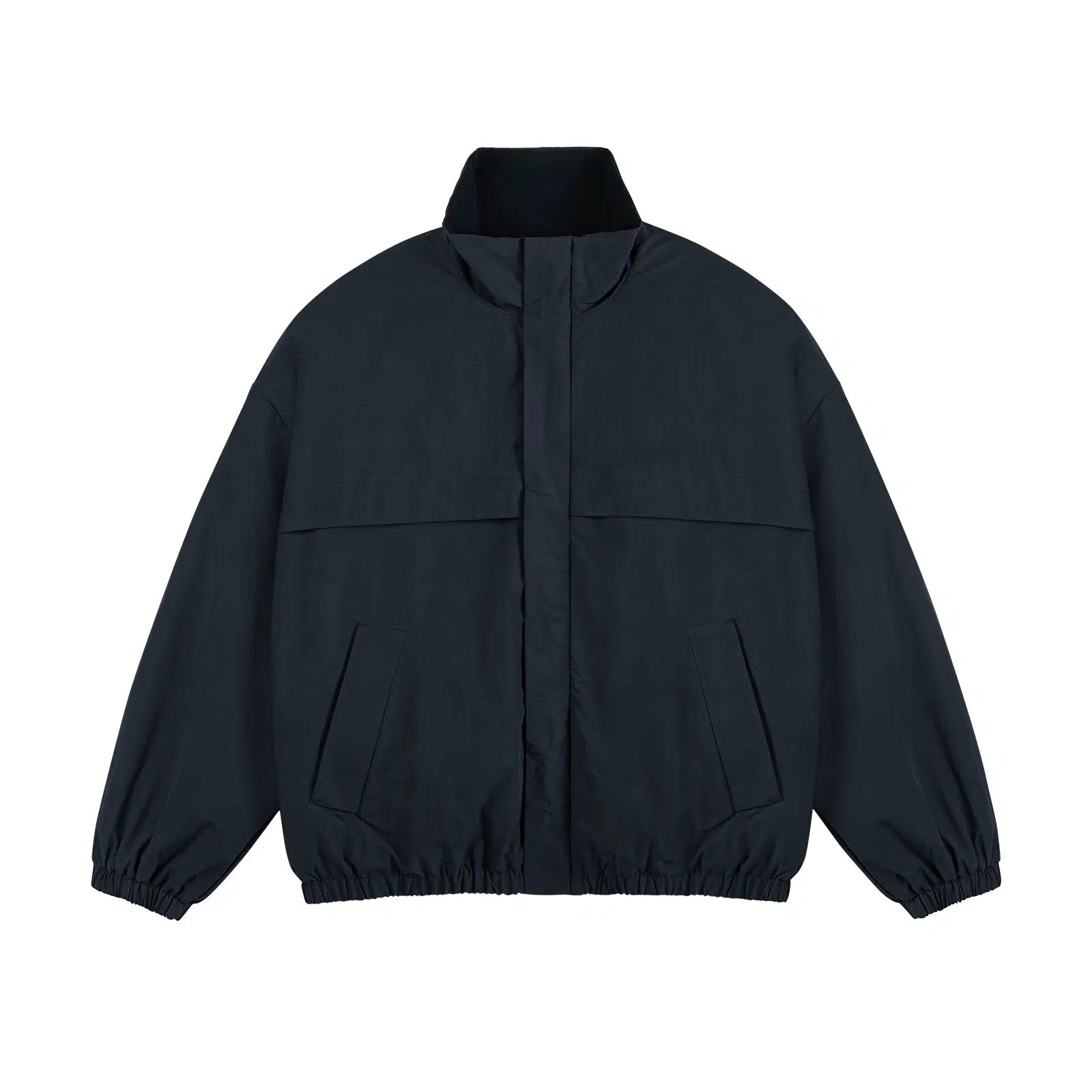 Stand-Up Collar Fleece Jacket