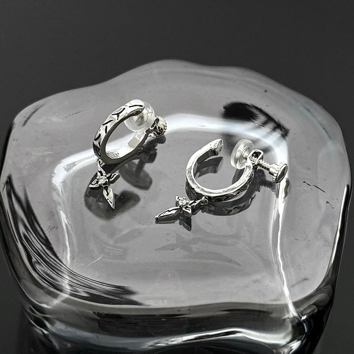 Dangle Clip-On Ear Cuff