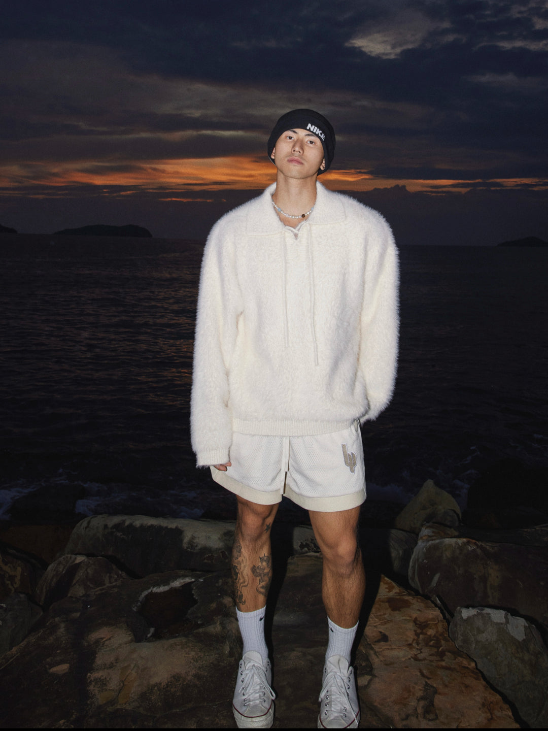 Retro Strick Bandage Pullover 