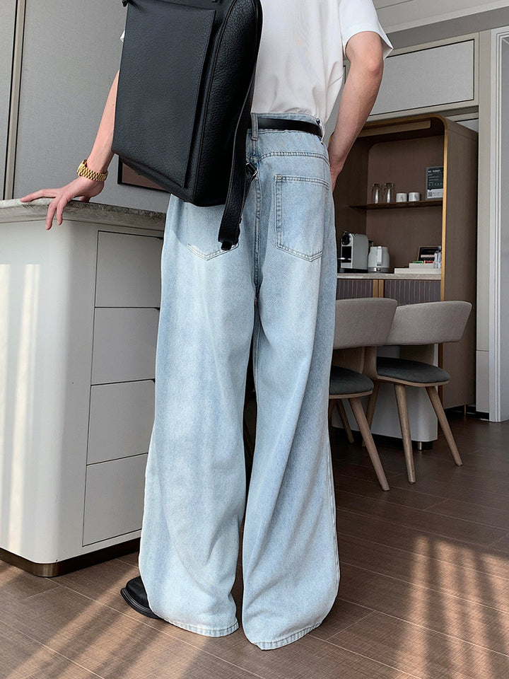 Light blue Wide-leg Jeans