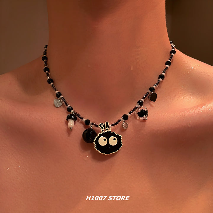 Beaded Hip-hop Style Clavicle Necklace