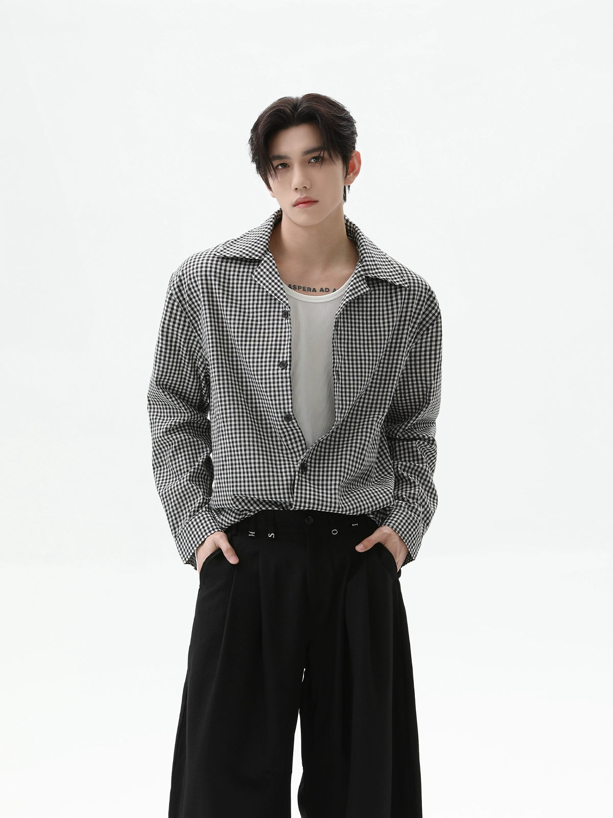 Casual Long Sleeve Plaid Shirt