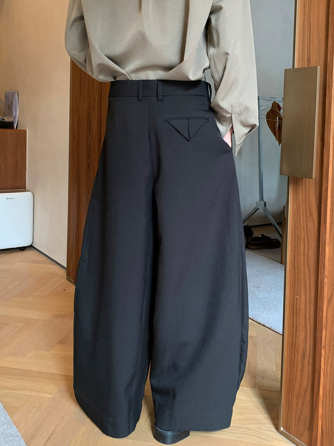 Weite, lockere Casual-Hosen 