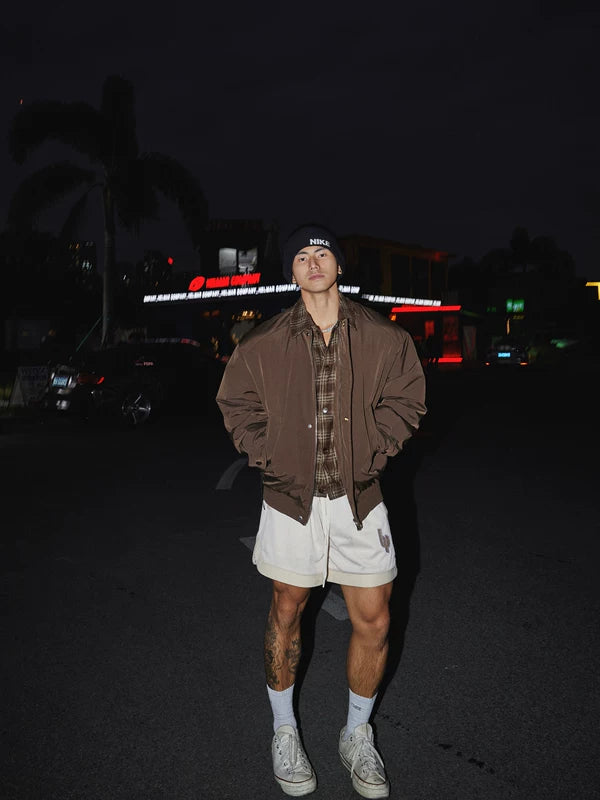 Retro Geruite Faux Gelaagde Reversjas 