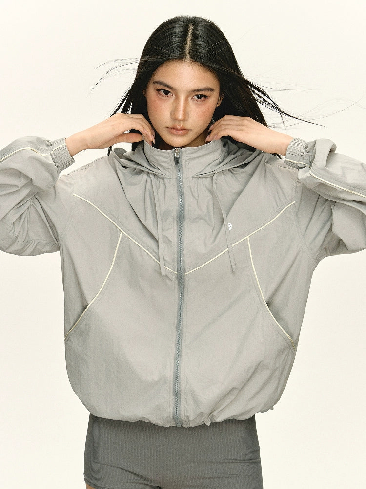 Lightweight UV Protection Hooded Jacket
