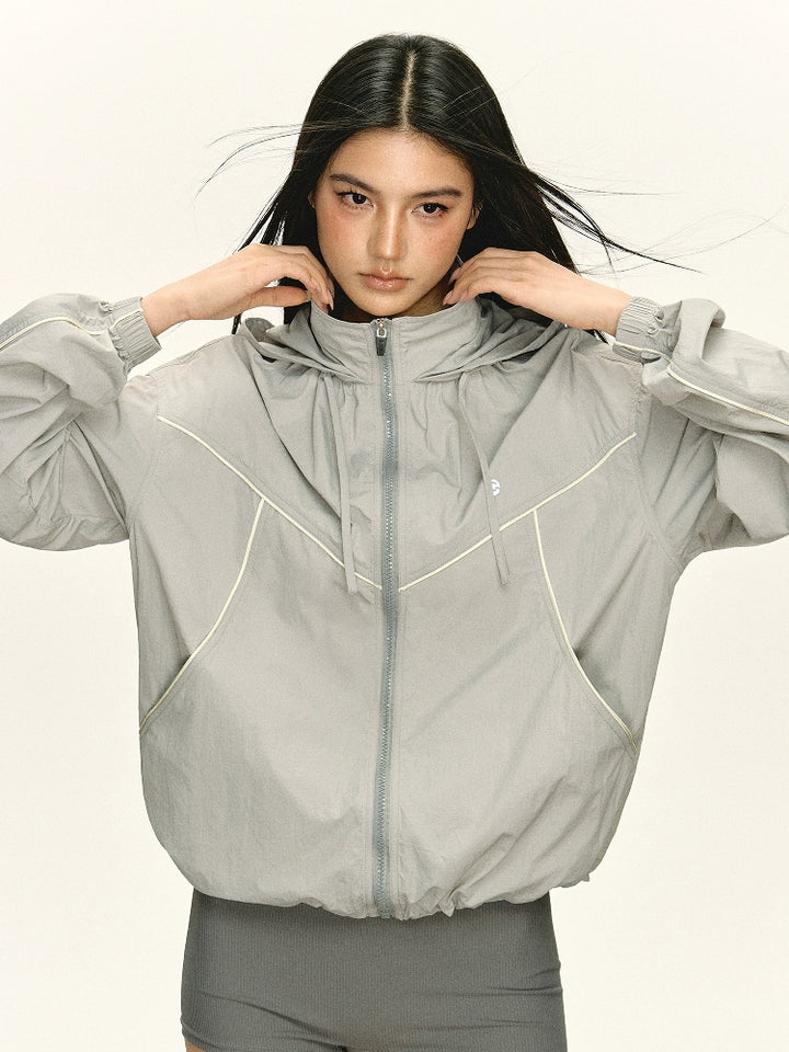 Lightweight UV Protection Hooded Jacket