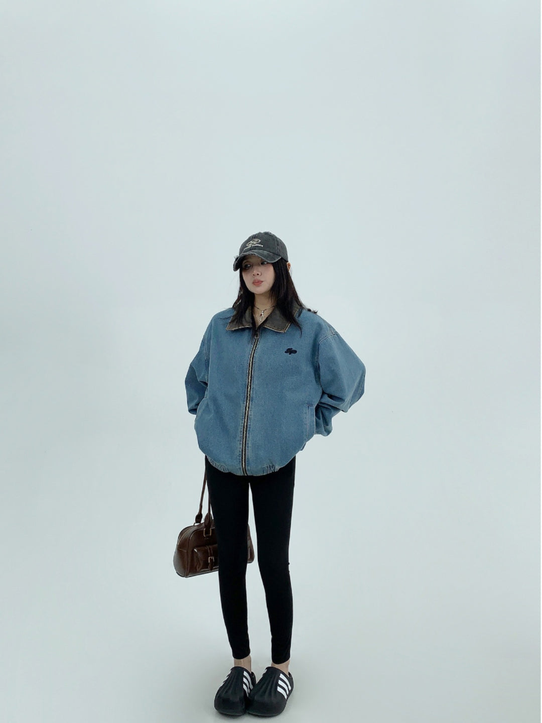 Loose Blue Denim Jacket