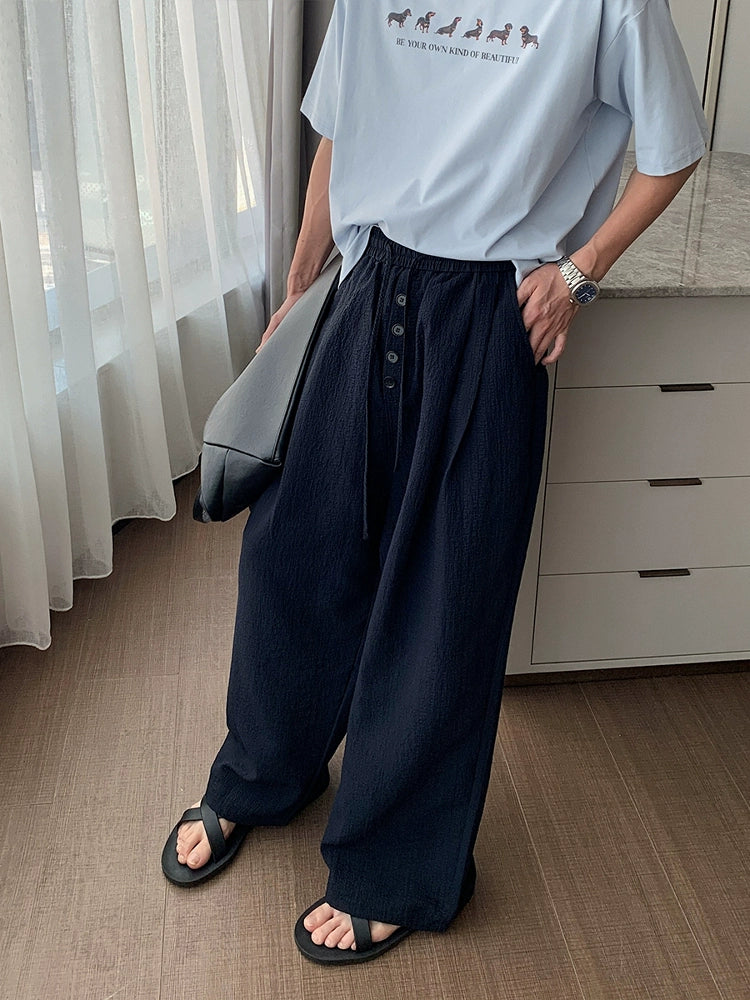 Loose Fit Breathable Casual Pants