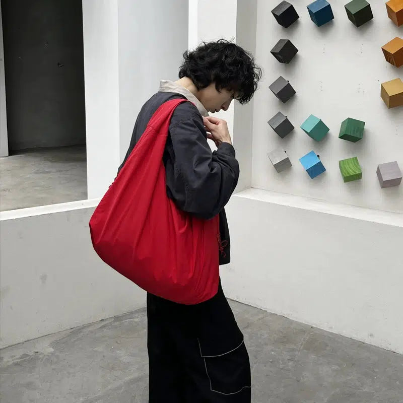 Retro Large Capacity Tote Bag