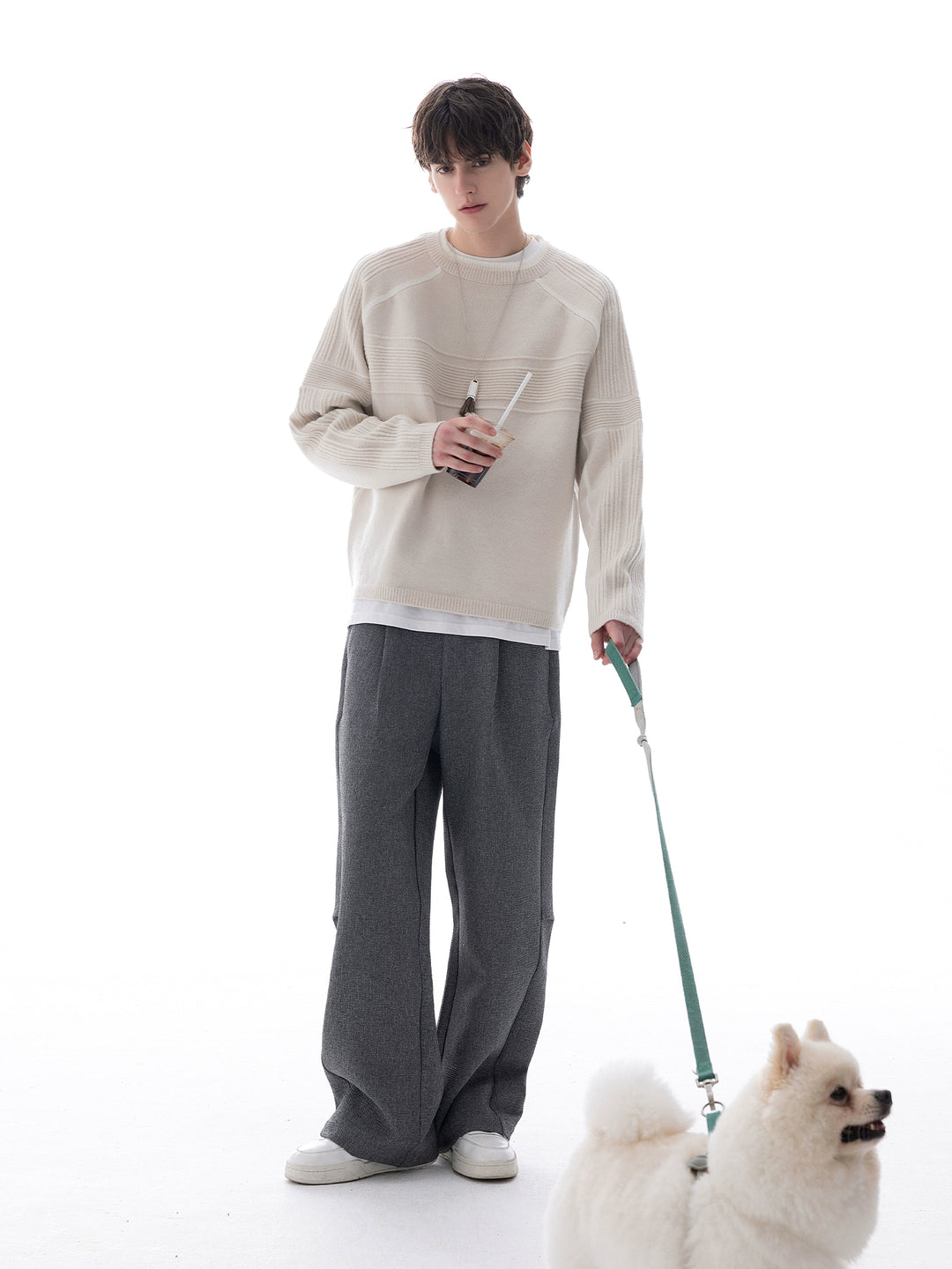 Alpaca Blend Knit Pullover