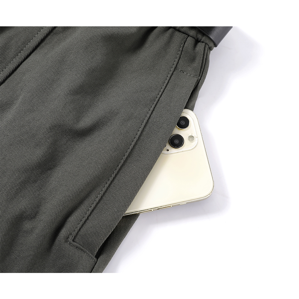 Wide Leg Elastic Waist Pants