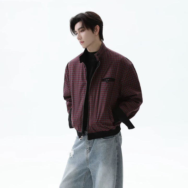 Reversible Fleece Stand Collar Jacket