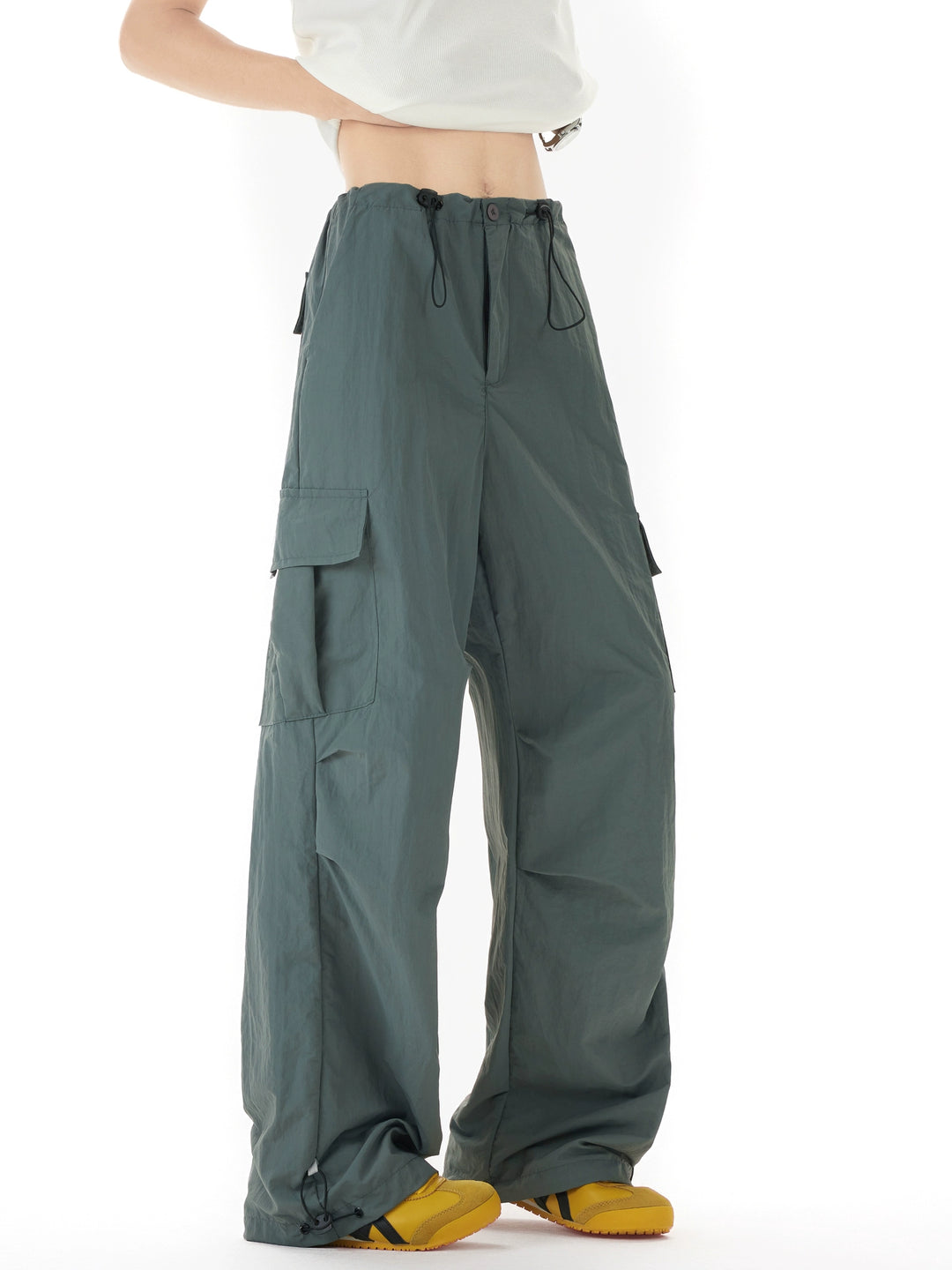 Multi-pocket Wide-leg Outdoor Paratrooper Pants
