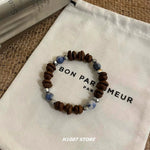 Handmade Coffee Bean Bracelet