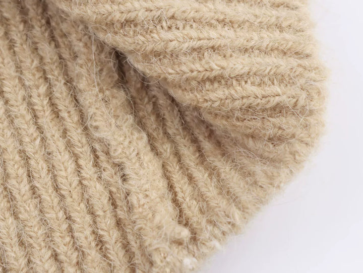 V-neck Cable Knit Vest