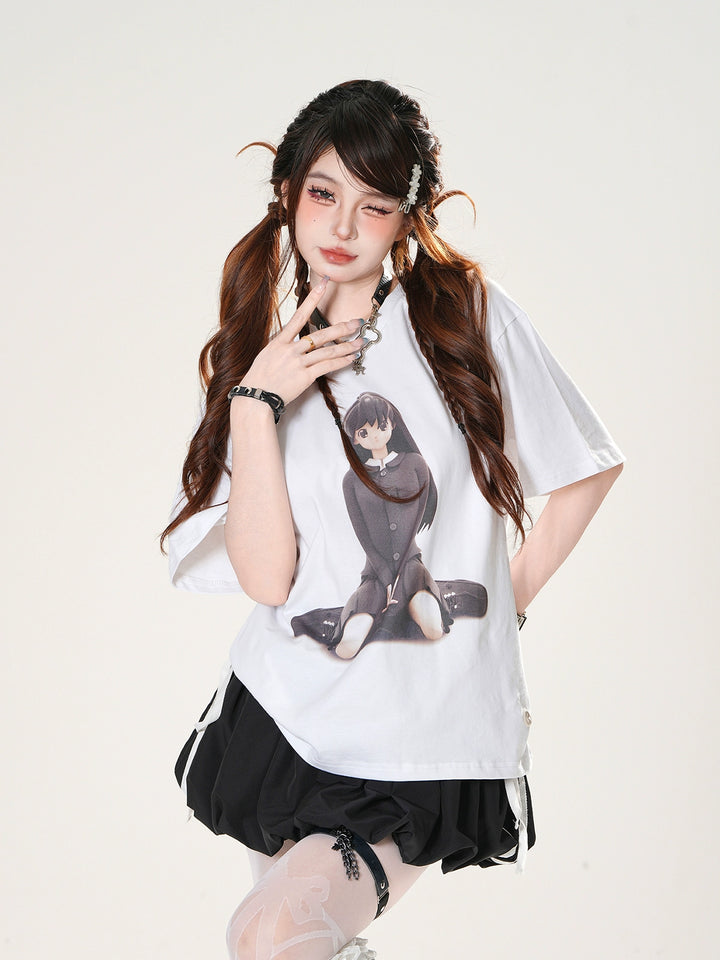Graphic Loose Fit Short Sleeve T-Shirt