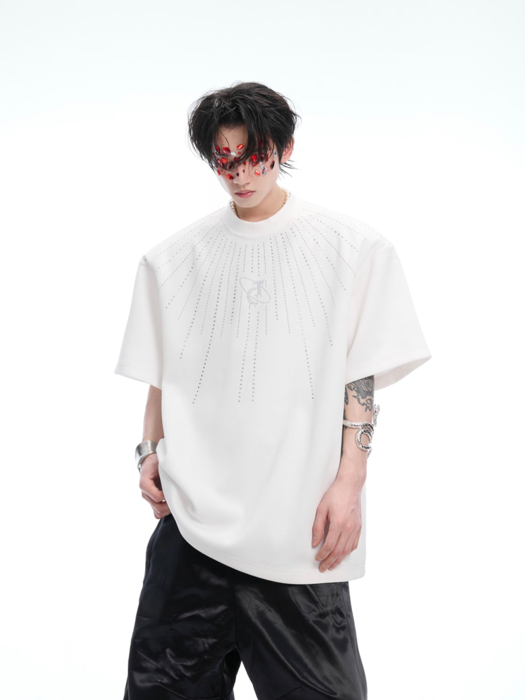 Diamond Emblem Loose Short Sleeve T-shirt
