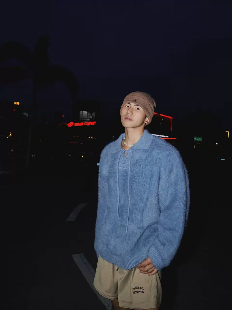 Retro Strick Bandage Pullover 