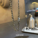 Titanium Steel Clavicle Chain Necklace