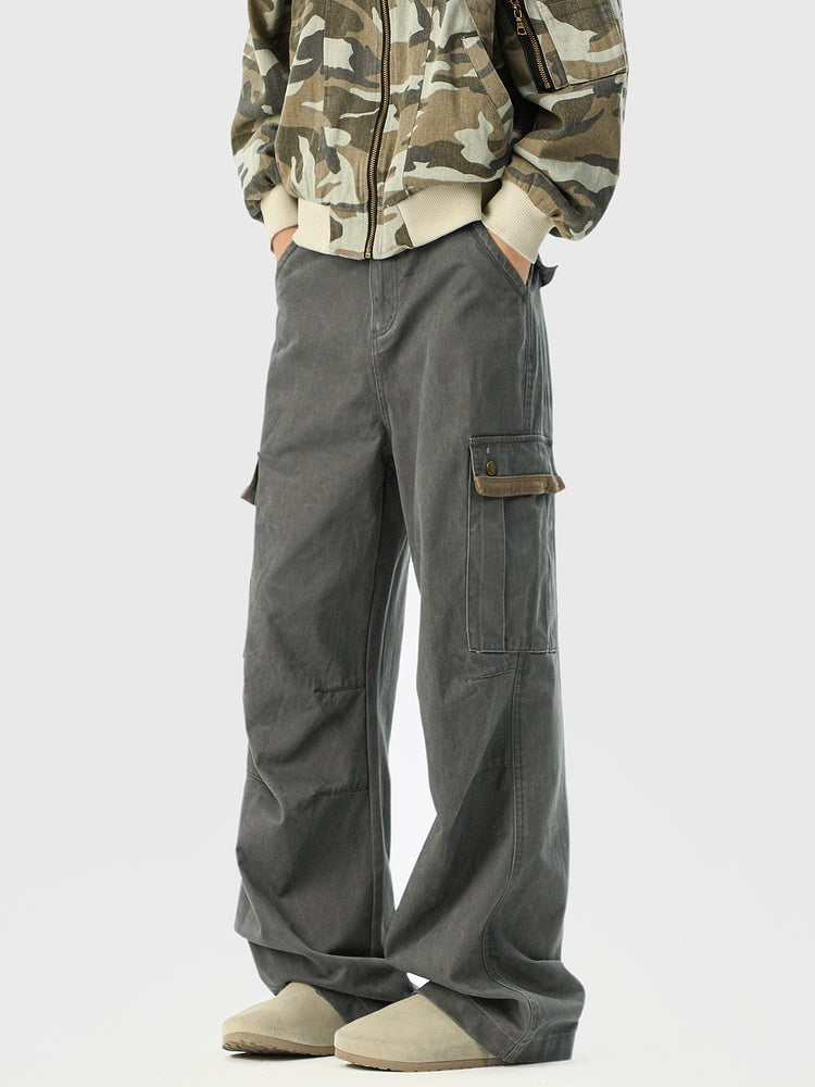 Loose Fit Multi-Pocket Pants