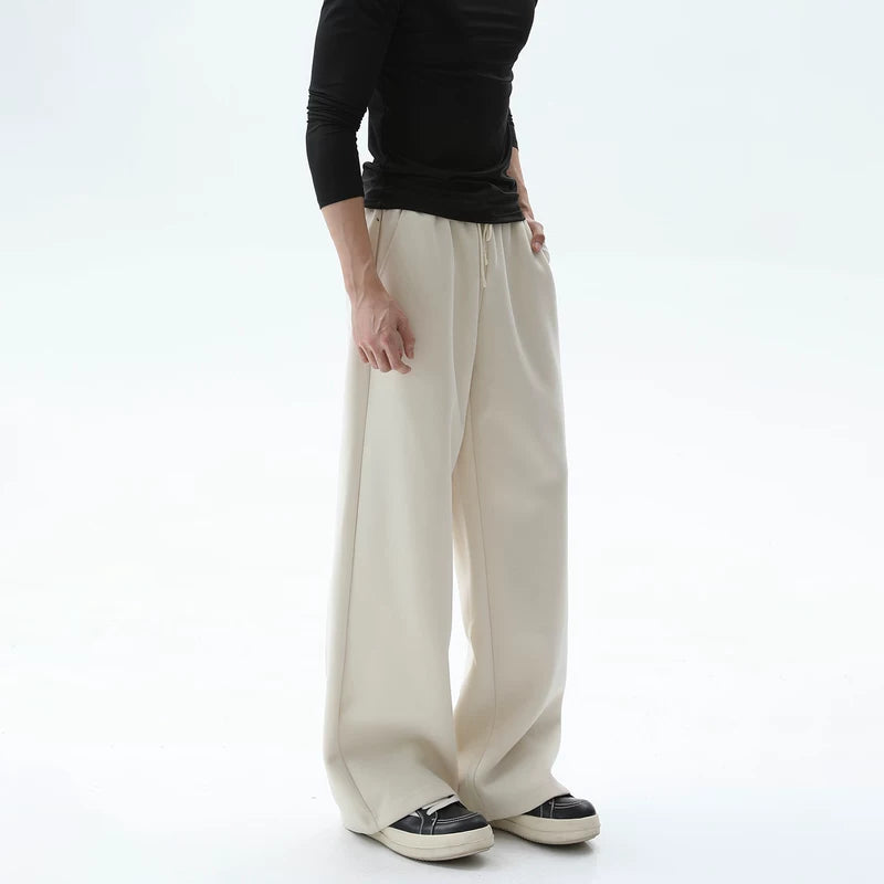 Drawstring Wrinkle-Resistant Sweatpants