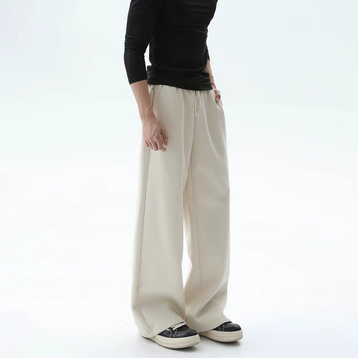 Drawstring Wrinkle-Resistant Sweatpants