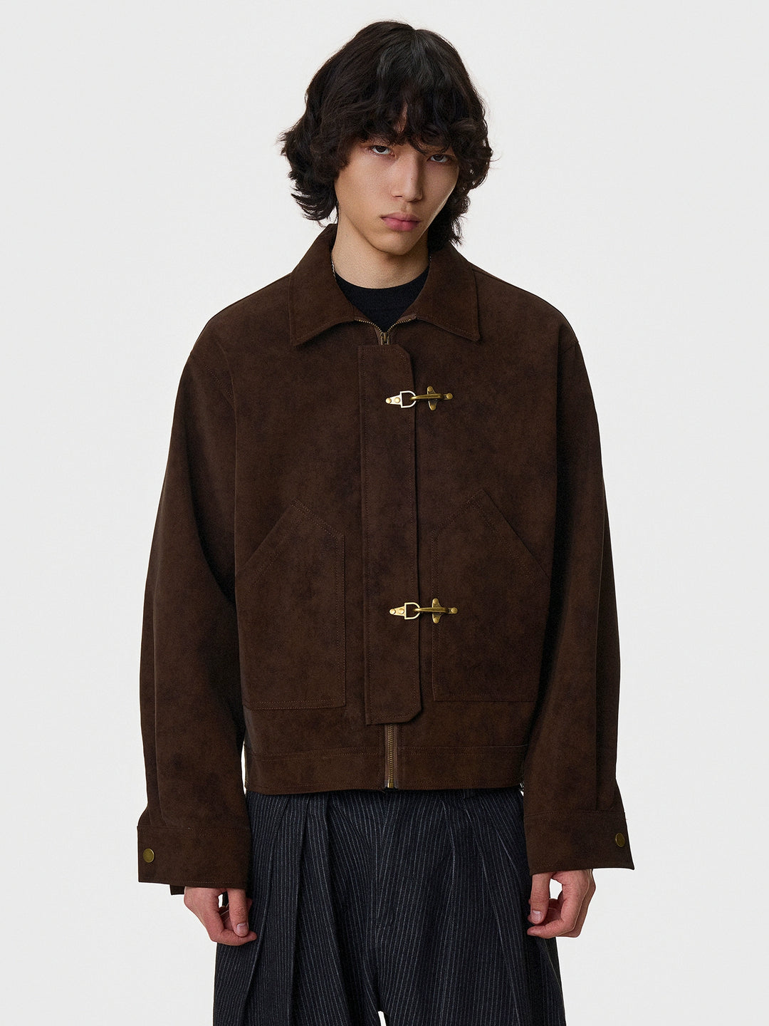 Retro Suede Work Jacket
