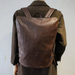 Multi-Purpose Leather Travel Backpack