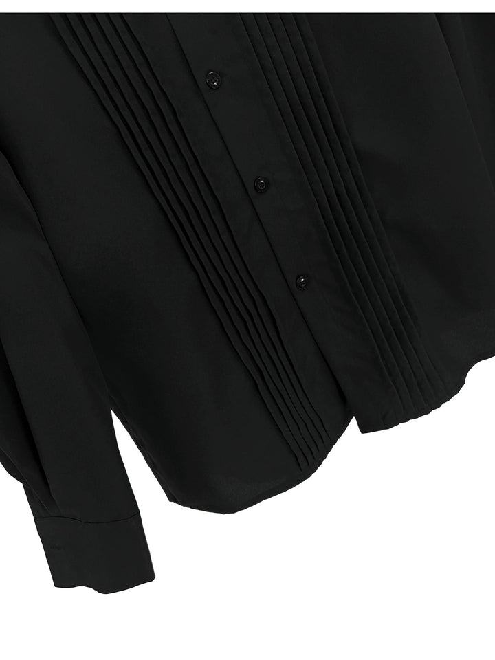 Pleated Casual Loose Fit Shirt