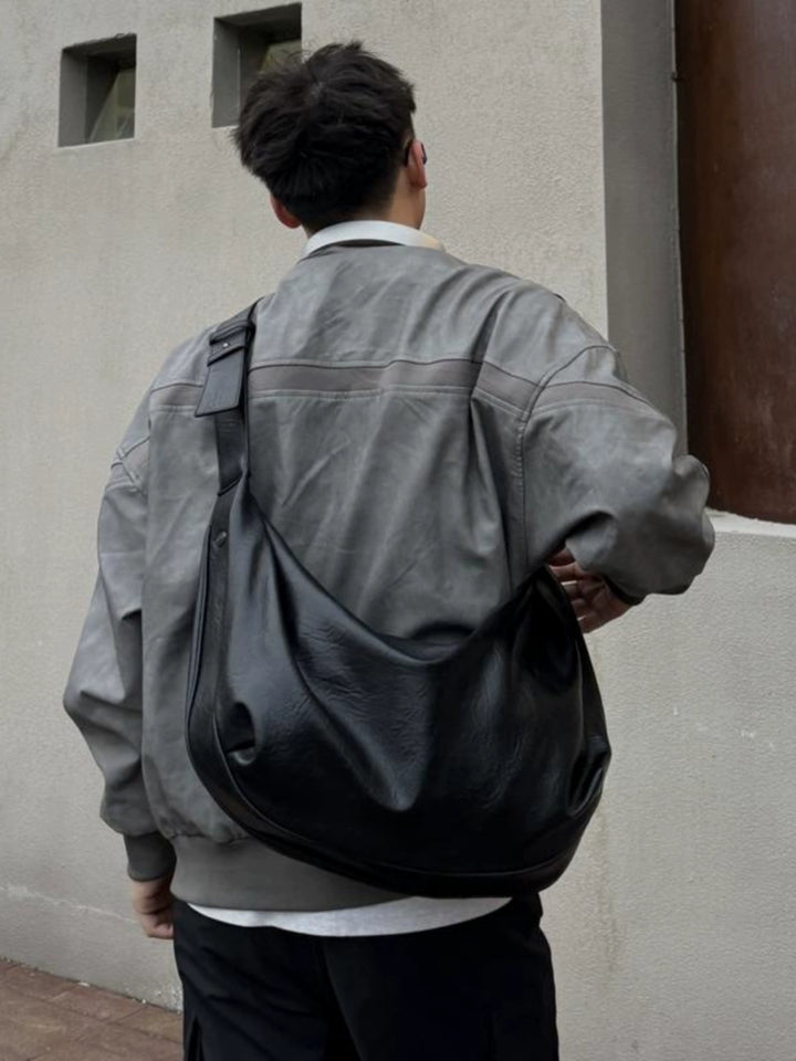 Large PU Shoulder Bag