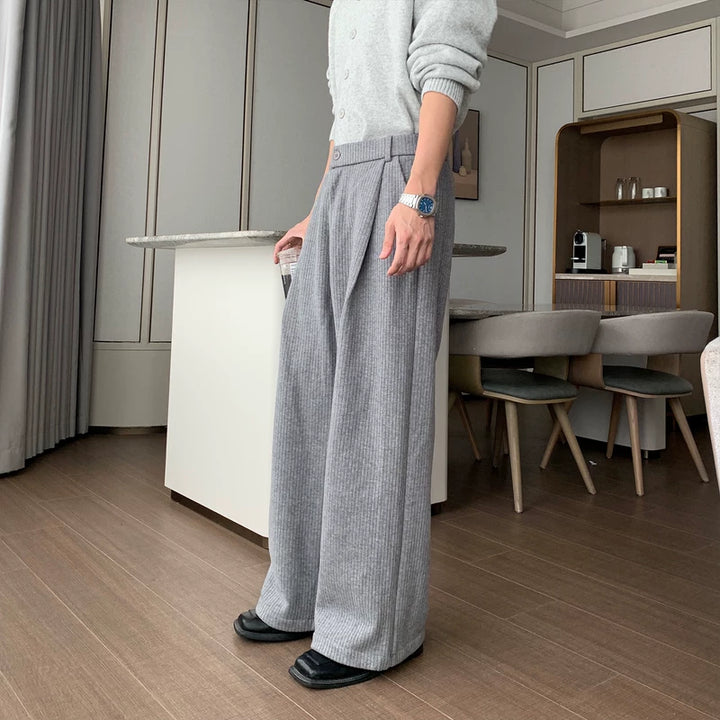 Corduroy Relaxed Fit Fleece Lined Pants