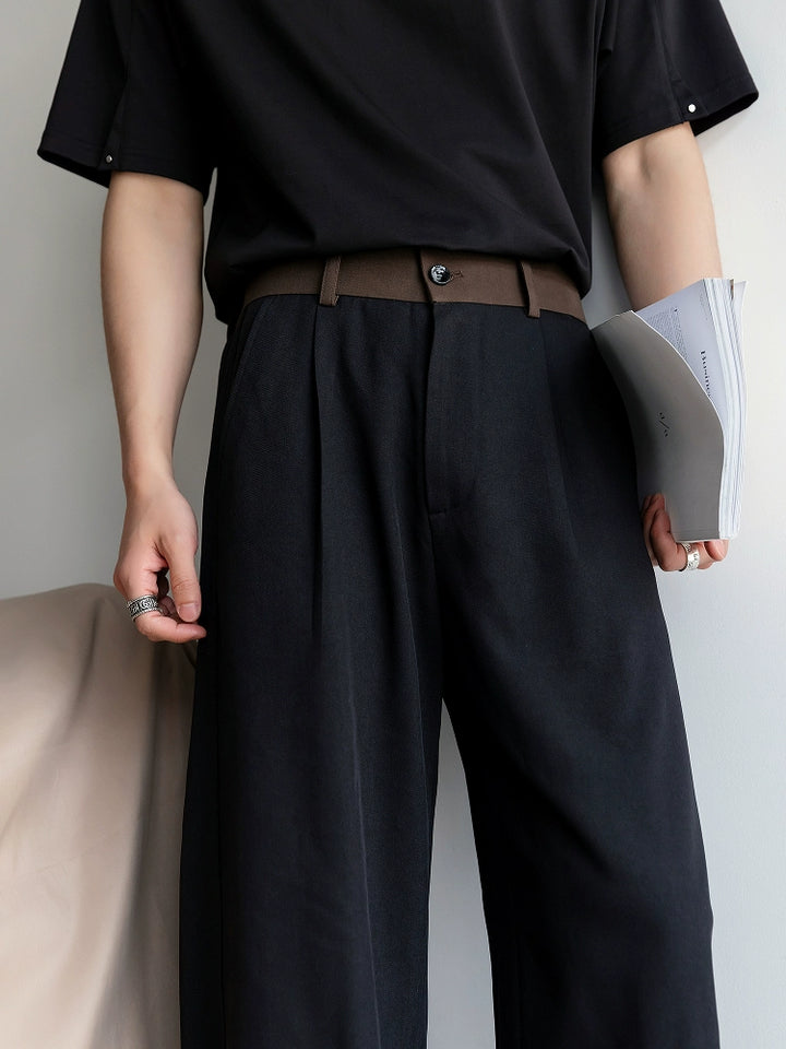 Wide-Leg Loose Fit Versatile Pants