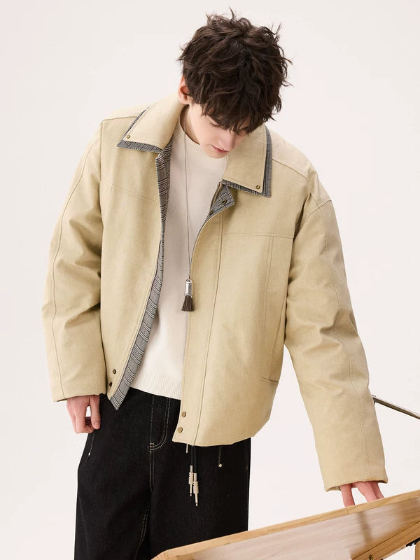 패치워크 가짜 투피스 캐주얼 재킷 