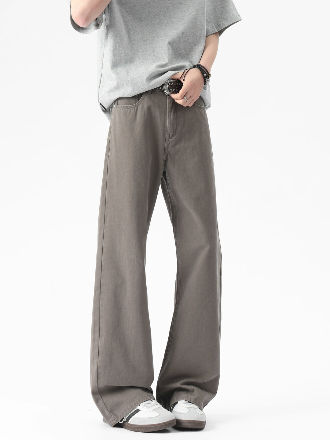 Straight Fit Casual Pants