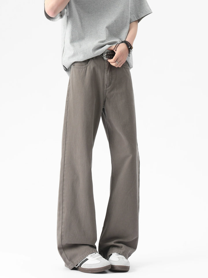 Straight Fit Casual Pants