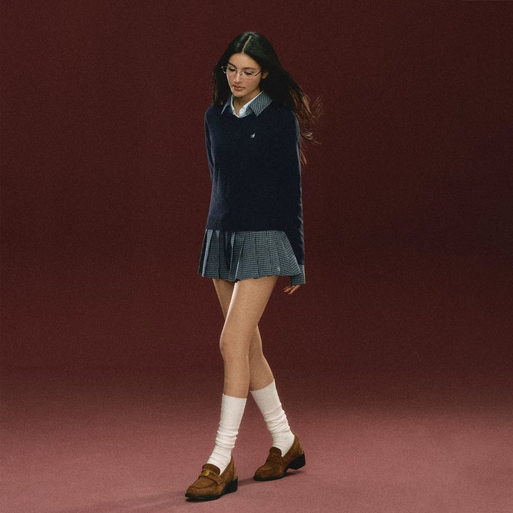 Plaid Skirt and Sweater (sold separately)