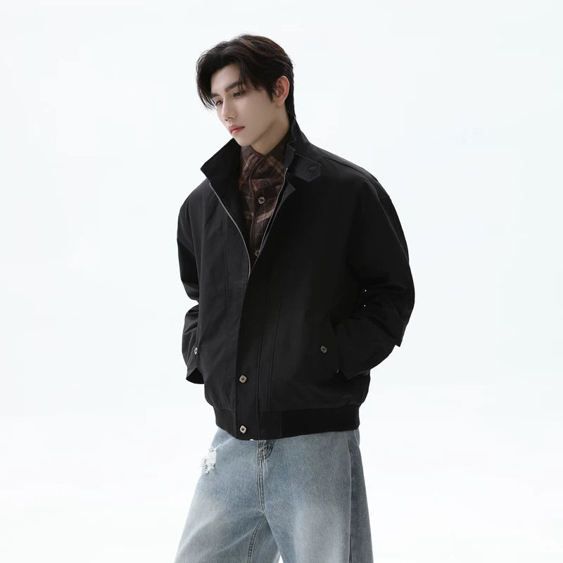 Insulated Faux Two-Piece Cotton Jacket