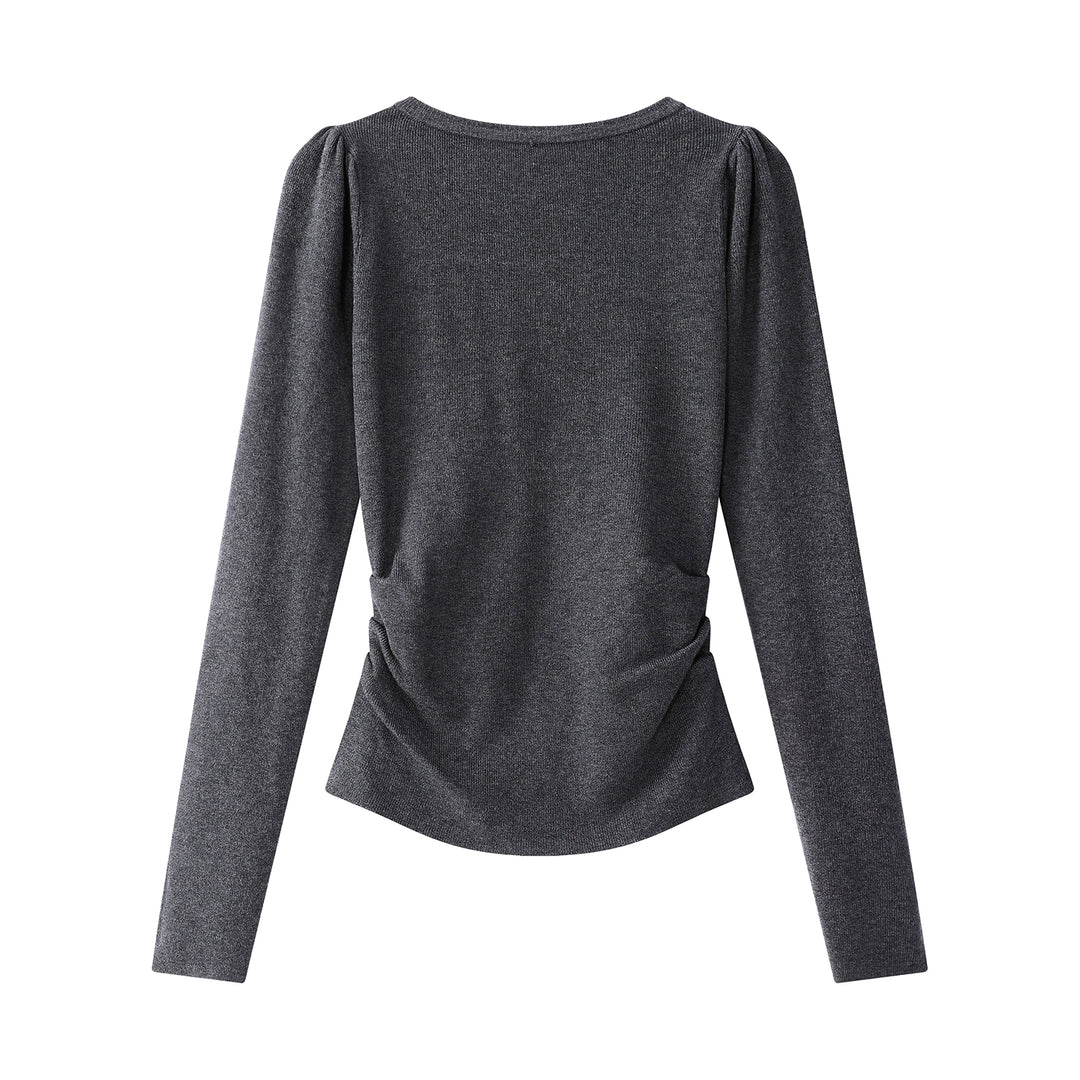 V-neck Slim Fit Knit Sweater