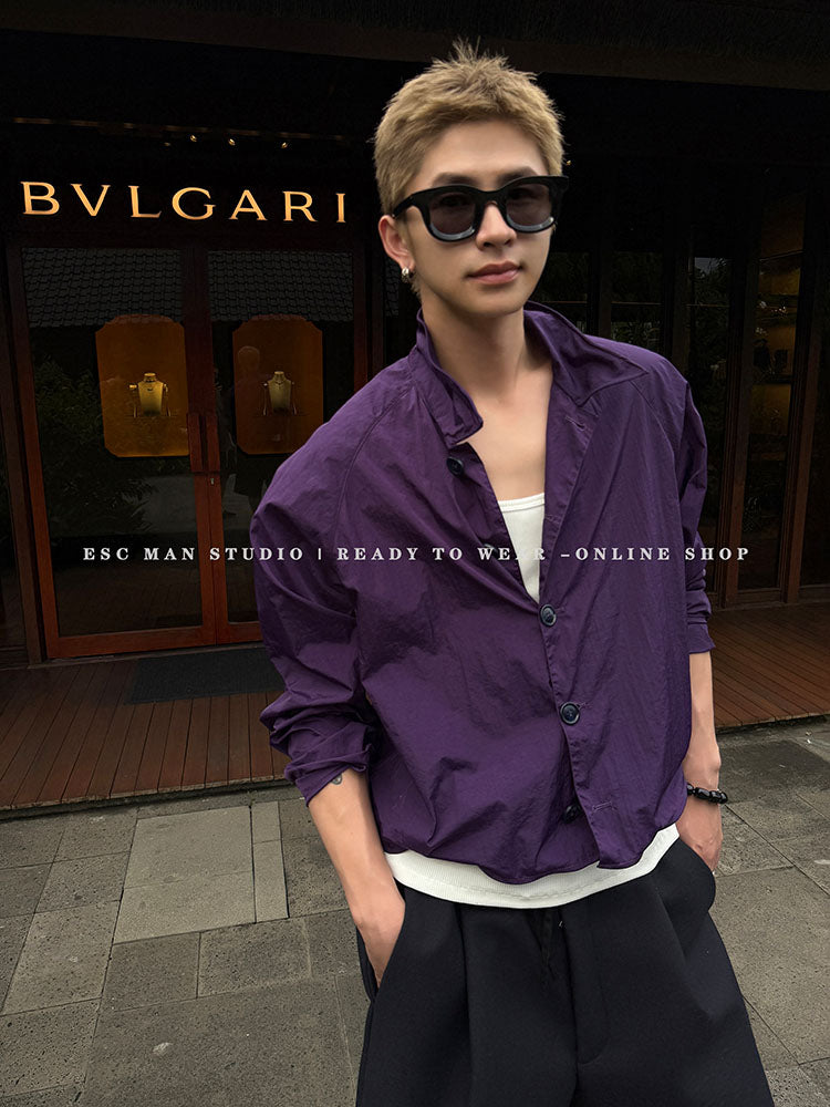 قميص رجالي غير رسمي بأكمام طويلة 