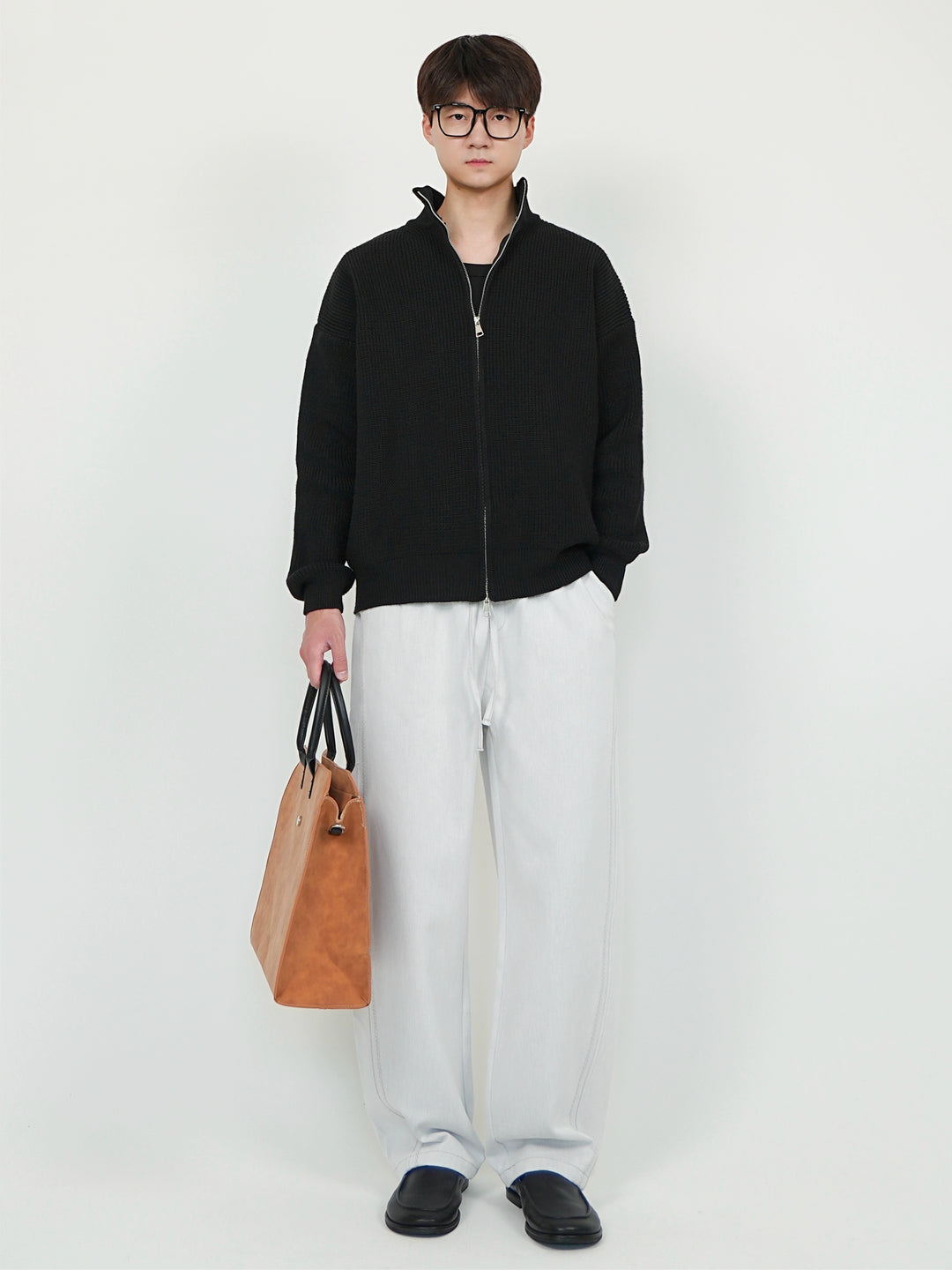 Relaxed-fit Stretch-waist Track Pants