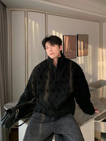 Thick Lamb Wool High Collar Sweater