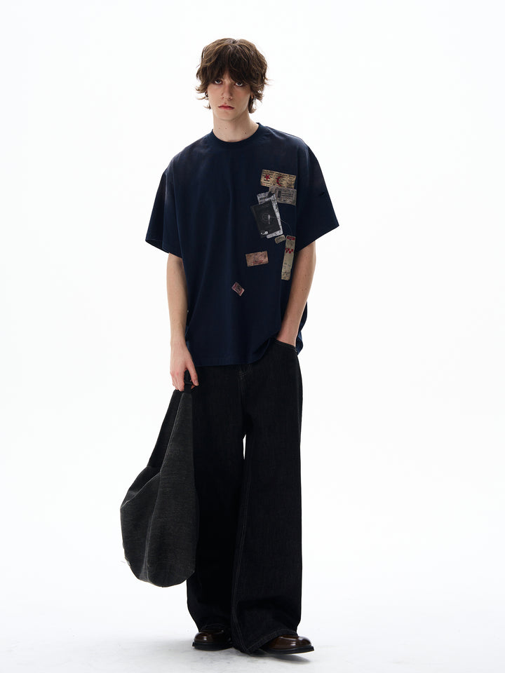 Relaxed Fit Straight Leg Jeans