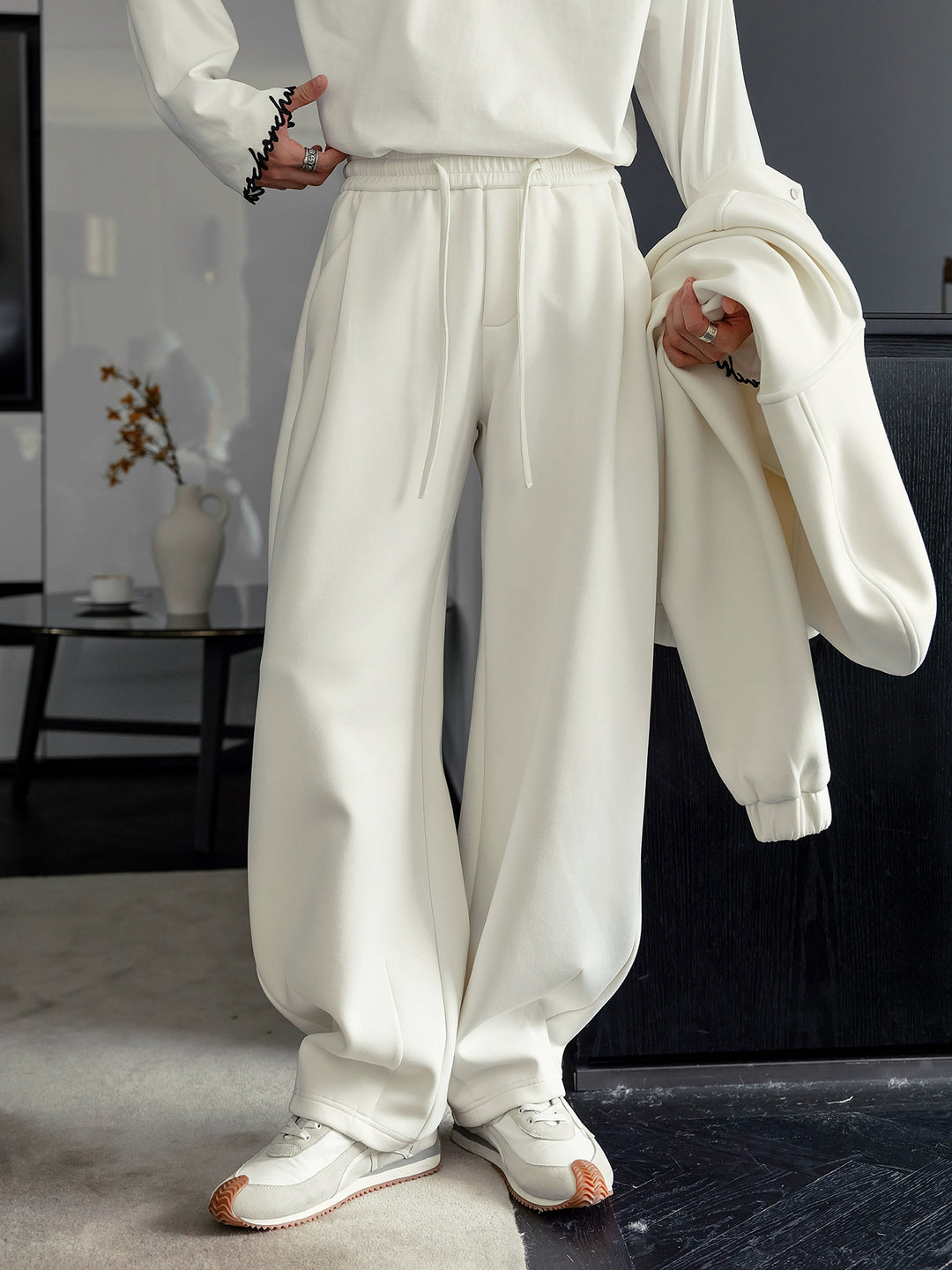 Wide-Leg Casual Sports Pants