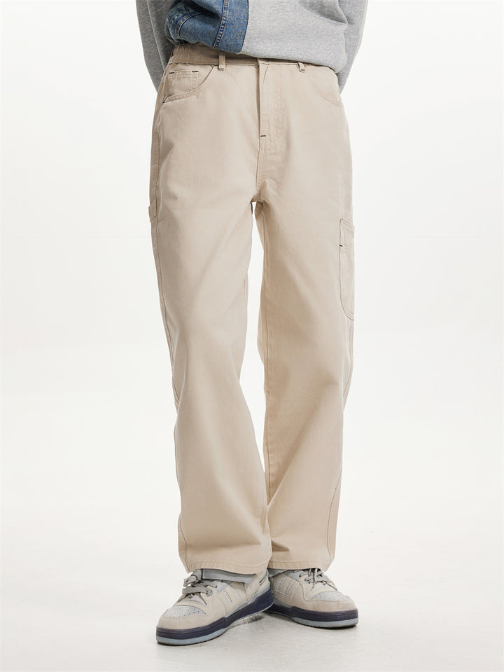 Loose Fit Casual Straight Pants
