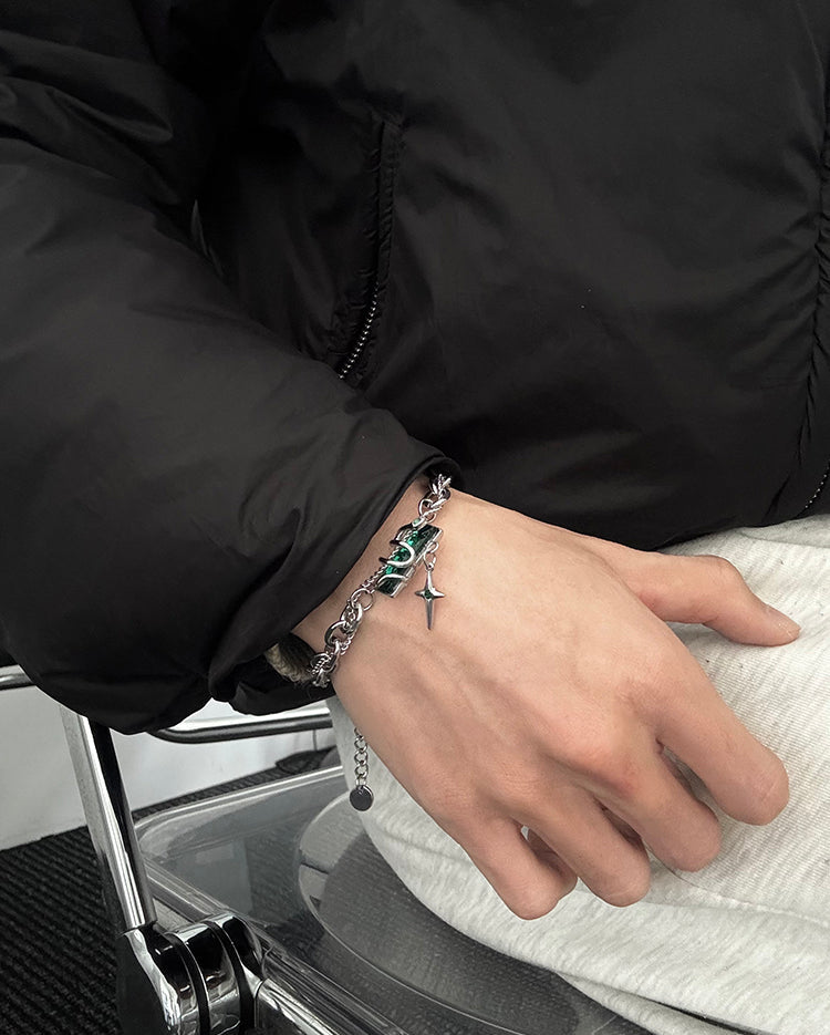 Snake Chain Titanium Steel Bracelet